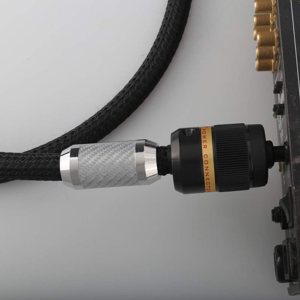 Power Cable, Figure 8 Audio Power Cord, US AC Mains Cord with Copper Shielding (4.9FT/1.5M) P477600