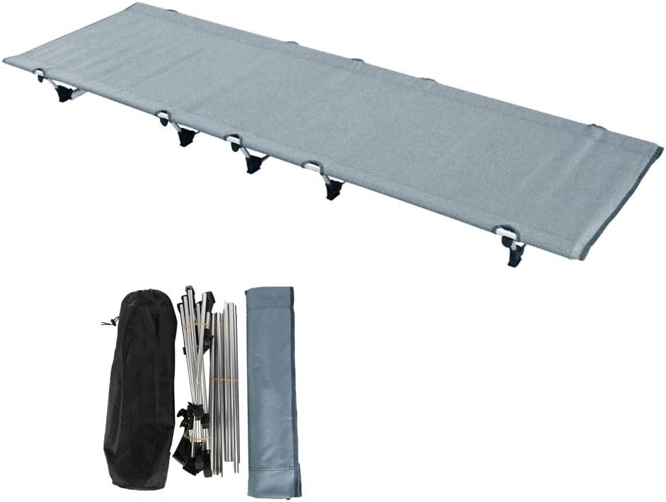 Ultralight Portable Folding Camping Cot with Storage Bag A953610