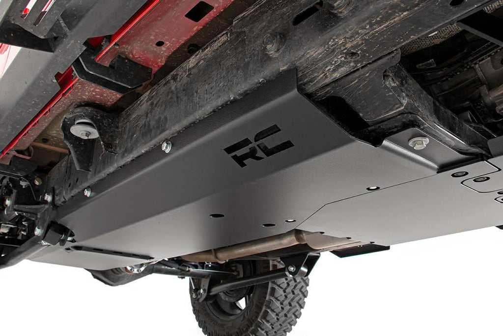Engine, Transfer Case and Gas Tank Skid Plate System W7697