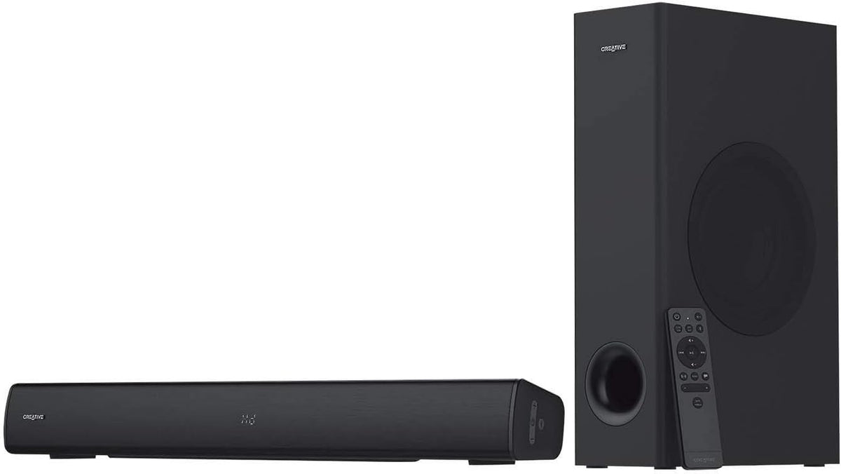 2.1 Channel Under-Monitor Soundbar with Subwoofer S443
