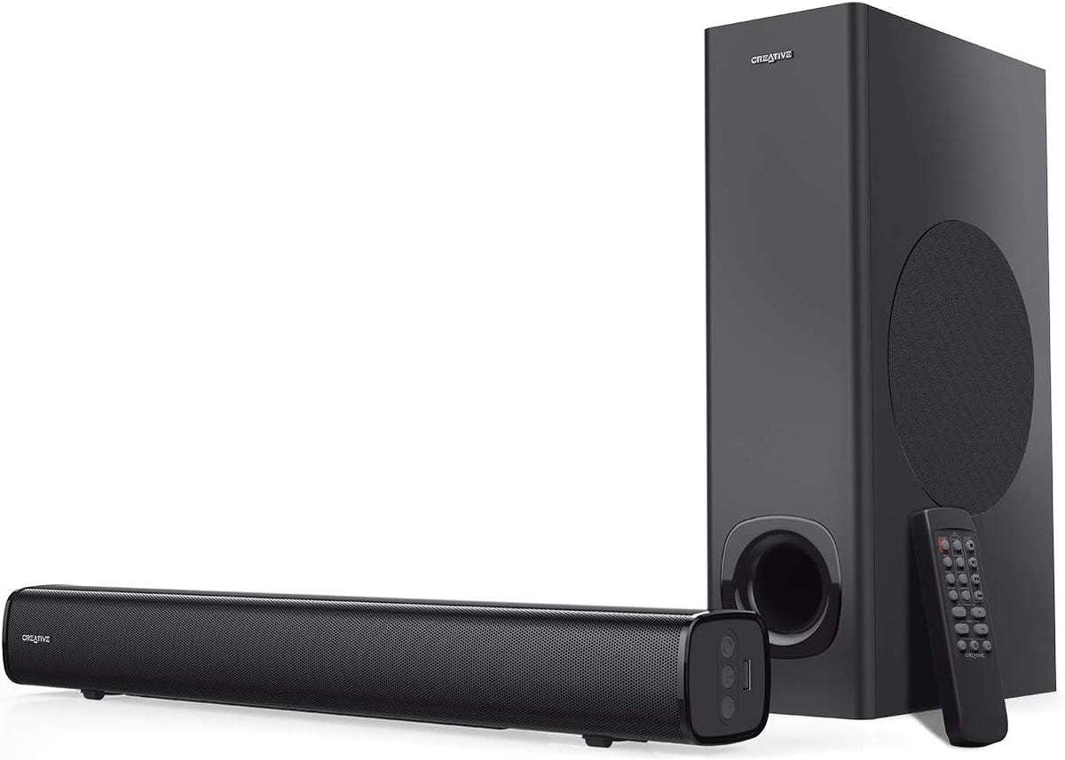 2.1 Channel Under-Monitor Soundbar with Subwoofer S443