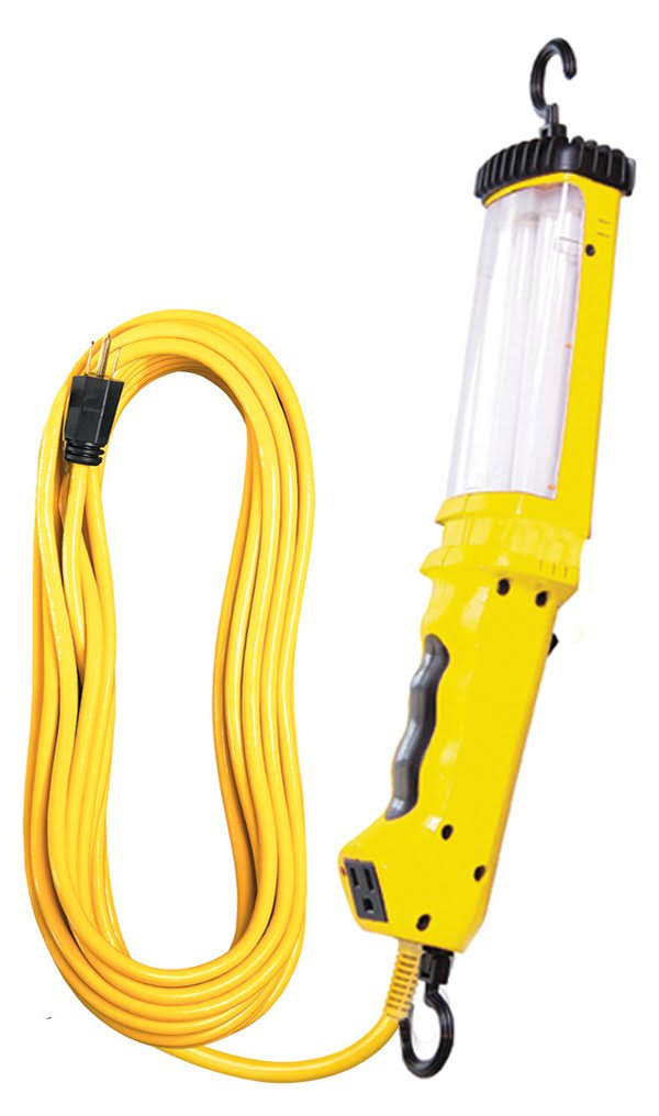 50 ft. 26 Watt Angle Fluorescent Light with Outlet, Case of 4 A859