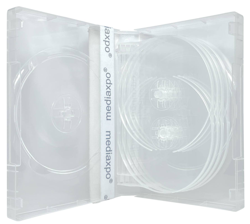 100 Clear 10 Disc DVD Cases G28555