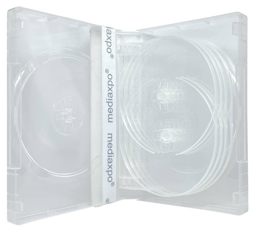 100 Clear 10 Disc DVD Cases G28555