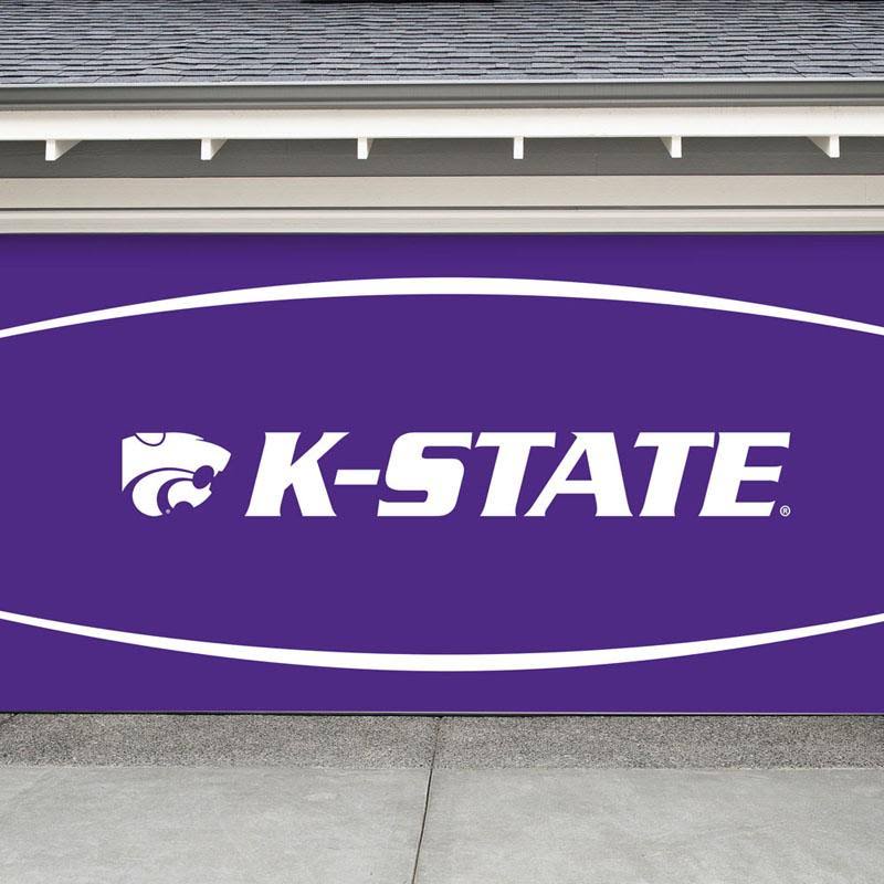 7 x 16 ft. NCAA Double Garage Door Decor T98382