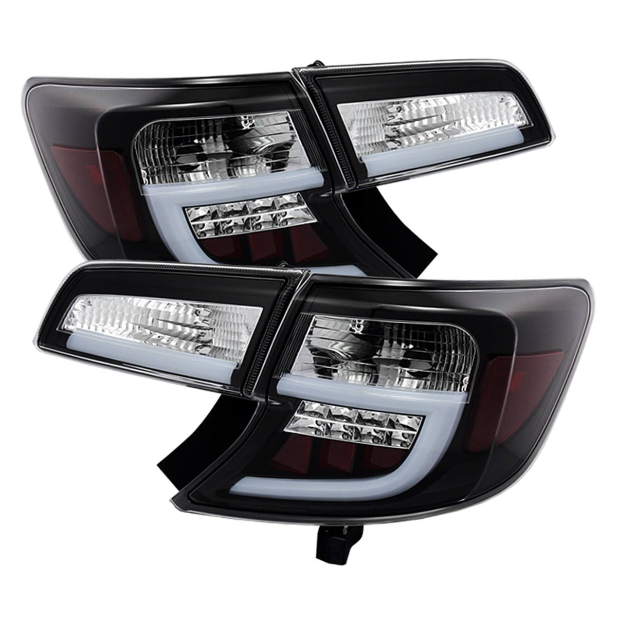 Black LED Tail Lights B7551