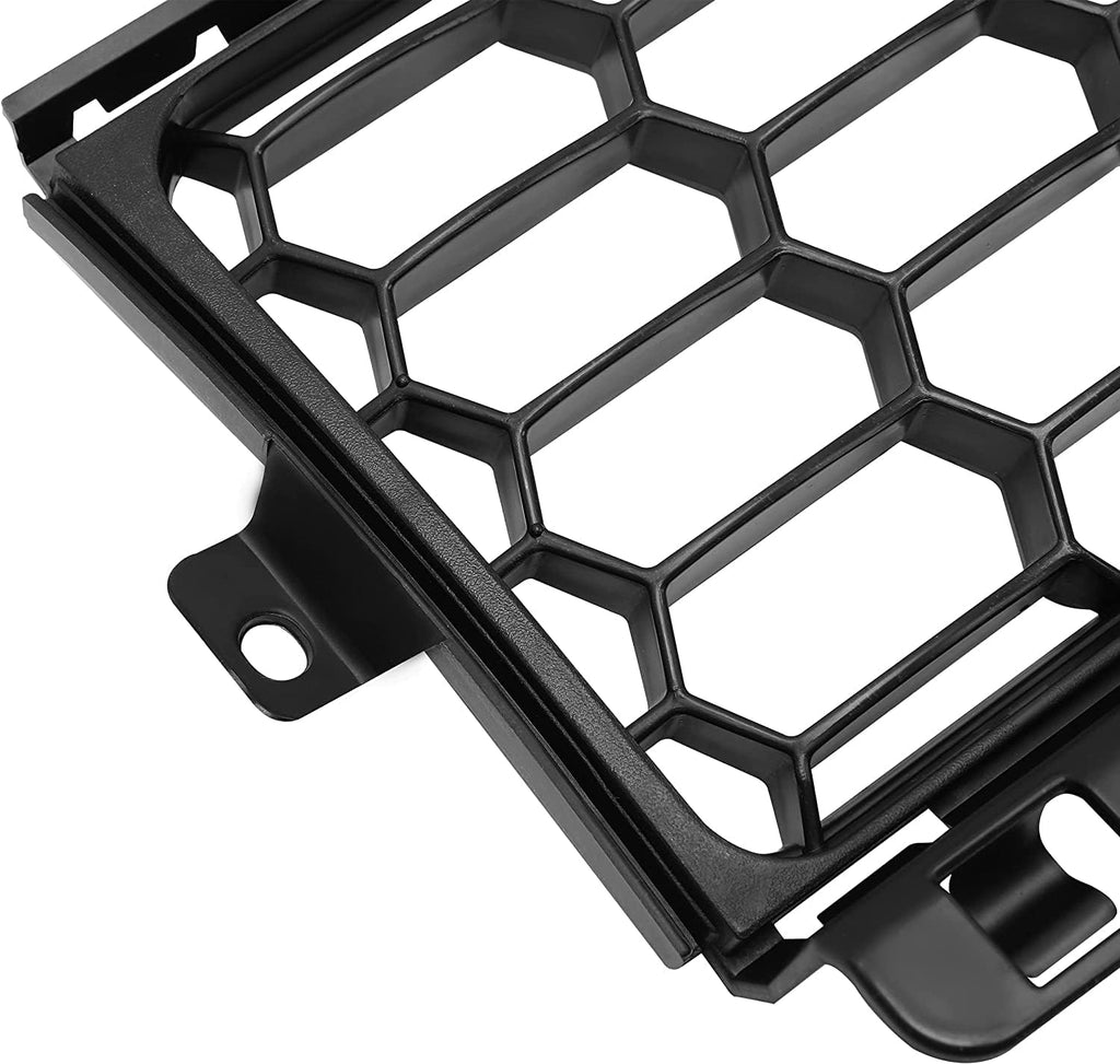 Black 2pcs Front Grille and Lower Grille I62446