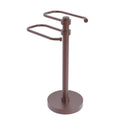 2 Arm Free Standing Towel Stand Antique Copper P440
