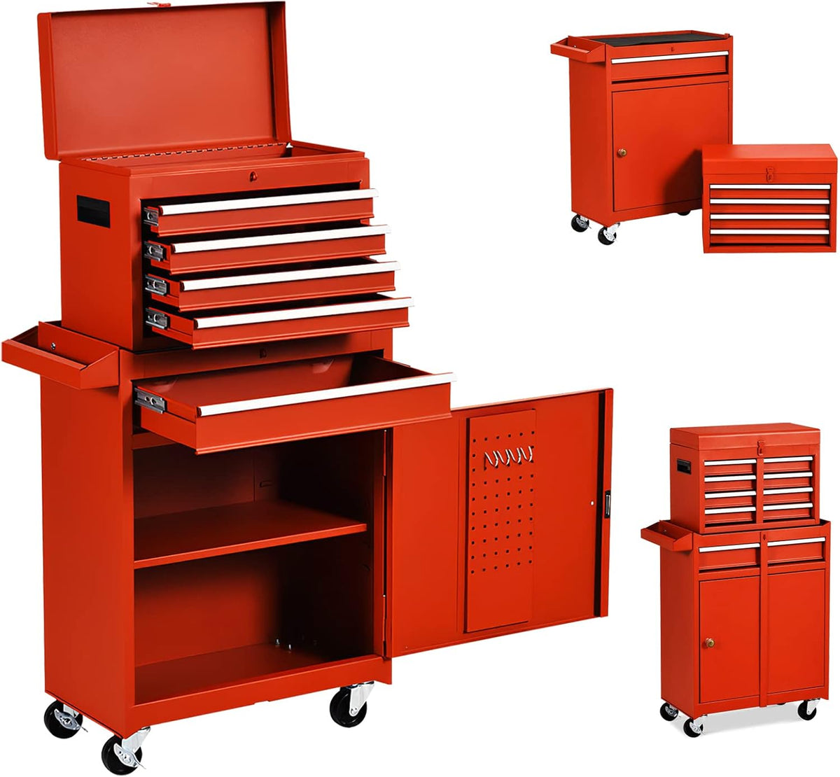 Black 5 Drawer Rolling Tool Chest Y906