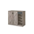 Rustic Gray Oak Cabinet S188