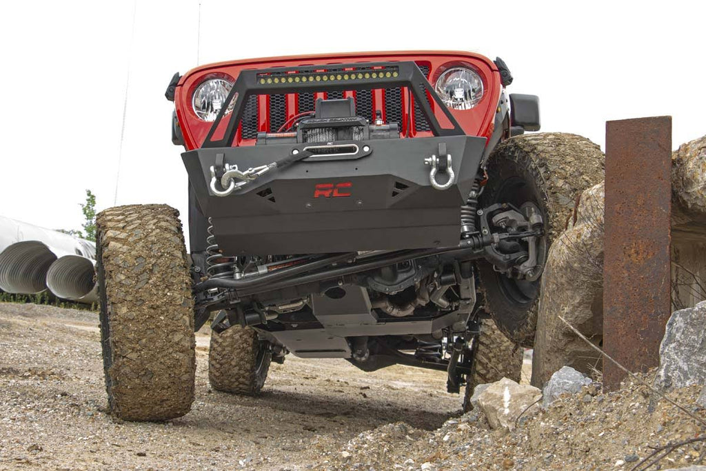 Engine, Transfer Case and Gas Tank Skid Plate System W7697