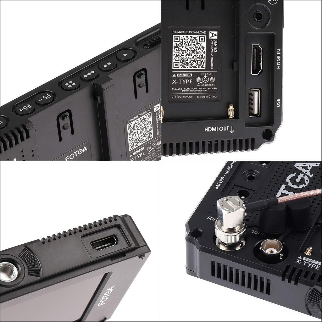 5inch Touchscreen Camera Field Monitor with Battery Charger Carry Case E270492