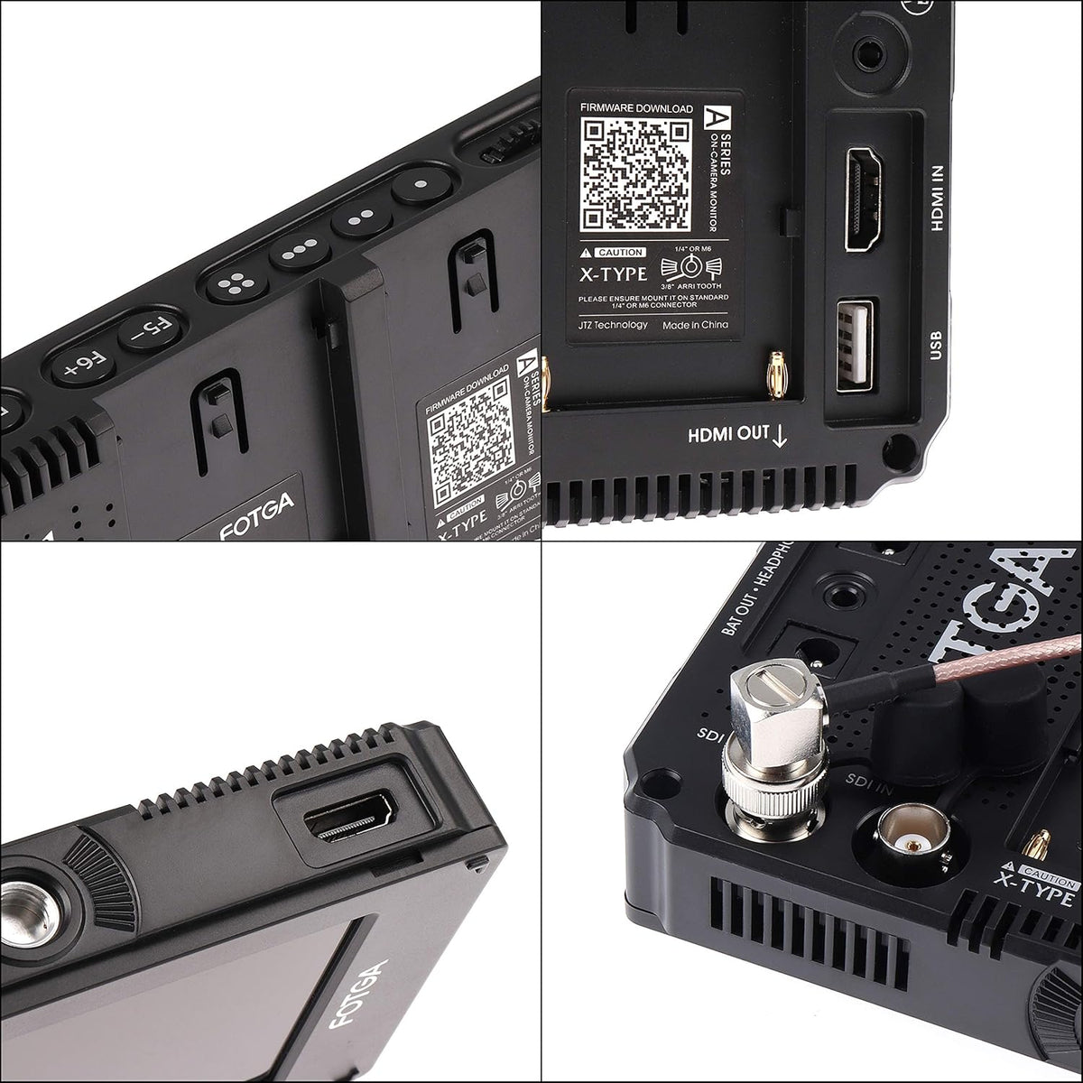 5inch Touchscreen Camera Field Monitor with Battery Charger Carry Case E270492