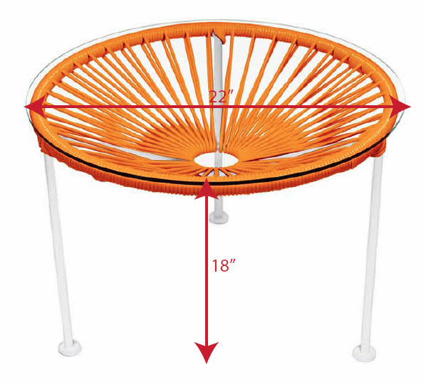 White Side Table K784823