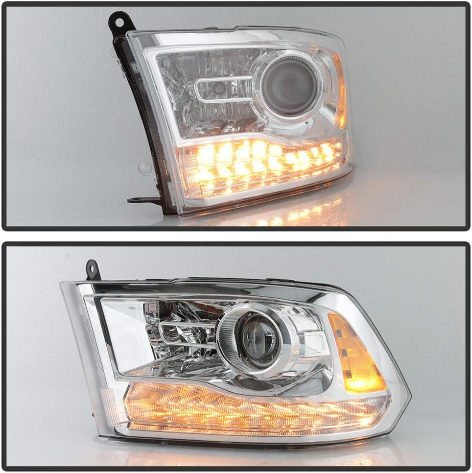 Chrome Headlights Pair Set Left+Right X878073