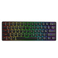 61 Keys Multi Color RGB LED Backlit Wired Mechanical Gaming Keyboard H7476