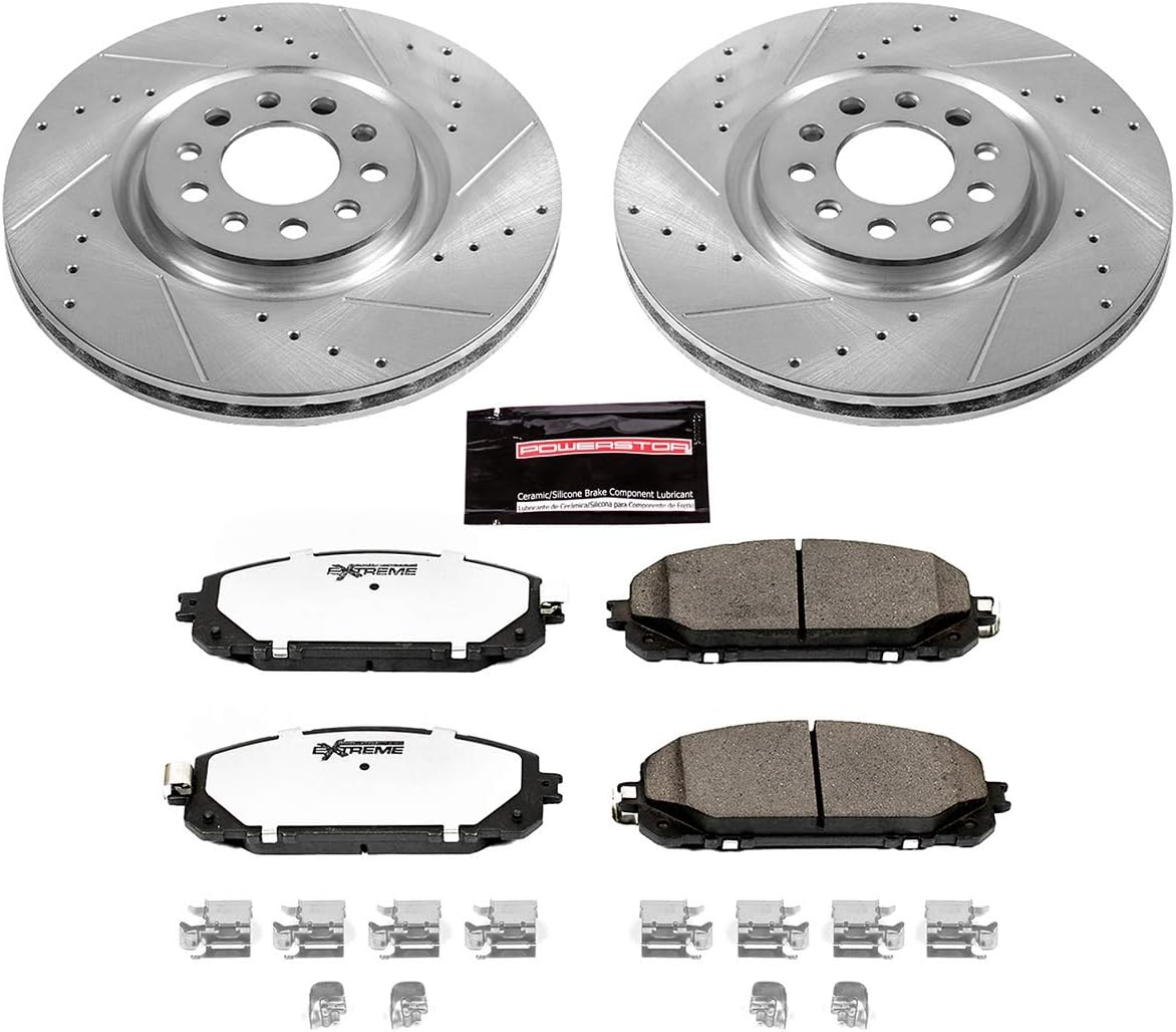 Front Z36 Truck & Tow Carbon Fiber Ceramic Brake Kit O782