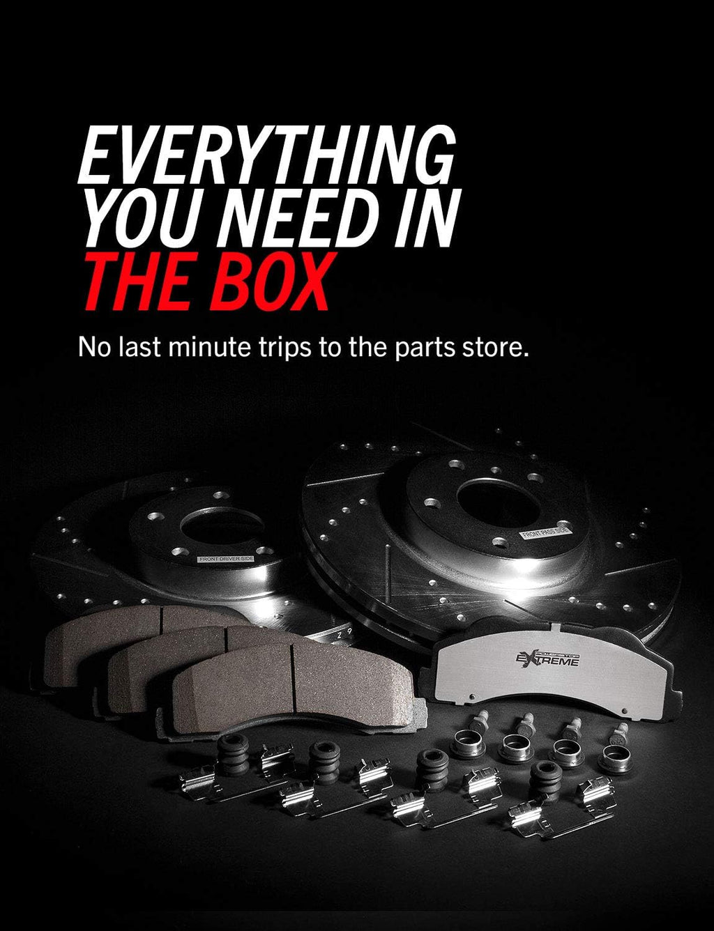 Front Z36 Truck & Tow Carbon Fiber Ceramic Brake Kit O782