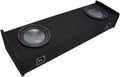 Compatible with Ford F-150 Super Cab Truck 1997-1999 Dual 10 Sub Box Enclosure A521282