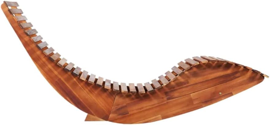Wood Weather-Resistant Outdoor Chaise Lounge B605