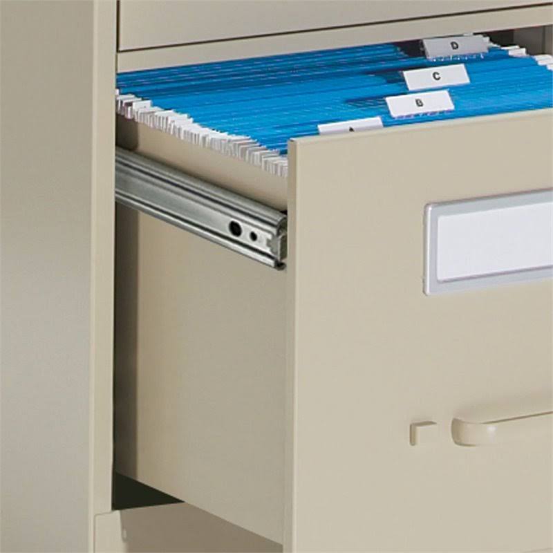 5 Drawer Vertical File Light Grey N3747