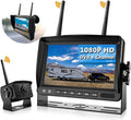 Wireless Backup Camera IP69 Waterproof 170° Wide View Angle HD 1080P with 7 Monitor D664529