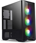 Black Mesh Tempered Glass ATX Case Q76939
