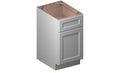 White 1 Door 1 Drawer Base Cabinet Z9611