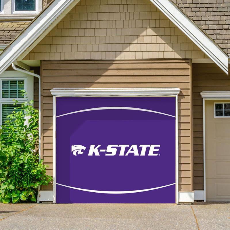 7 x 16 ft. NCAA Double Garage Door Decor T98382
