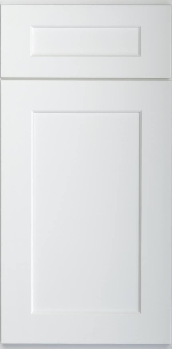 White 1 Door 1 Drawer Base Cabinet Z9611