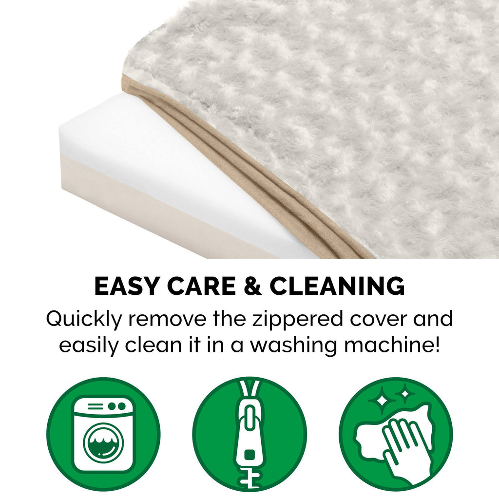 Memory Foam Plush Pet Bed A29922