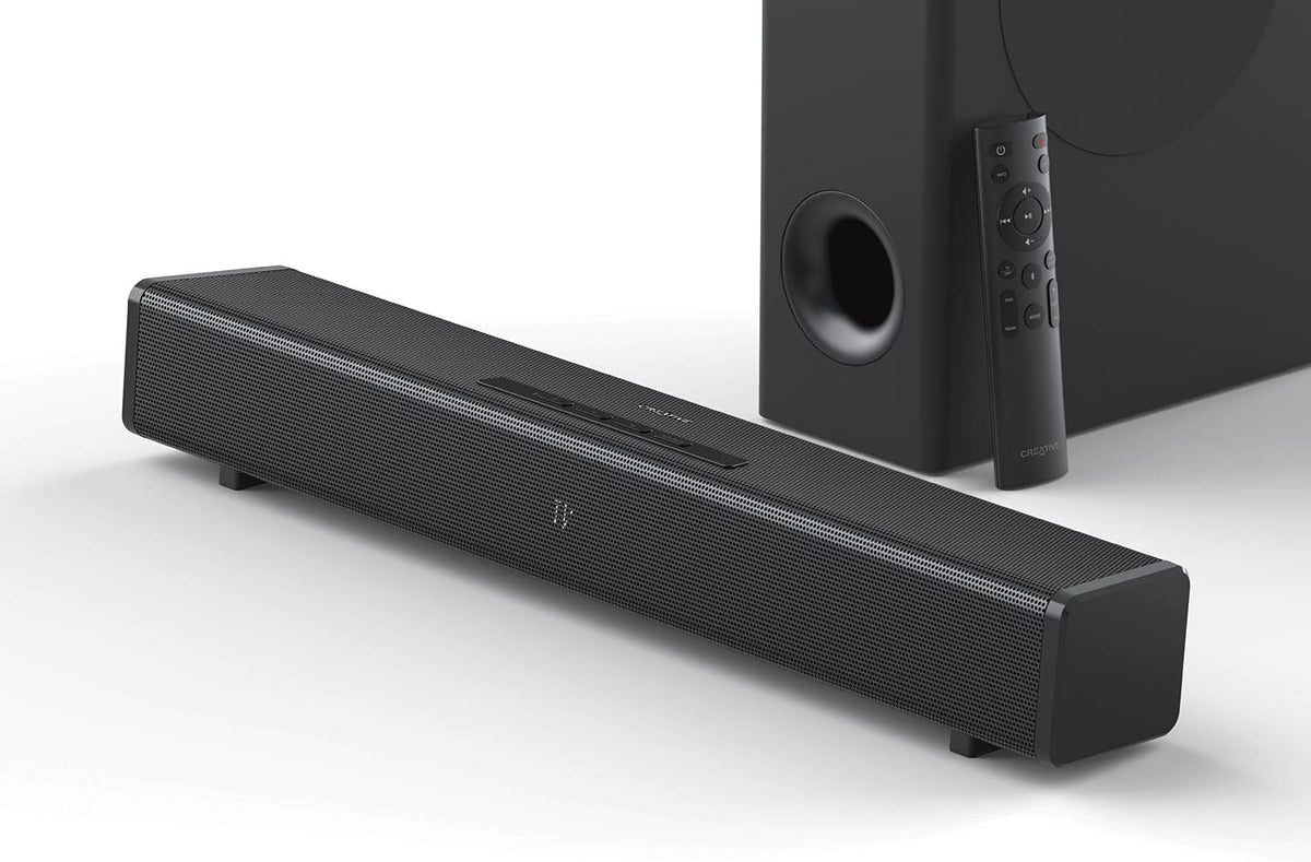 2.1 Channel Under-Monitor Soundbar with Subwoofer S443
