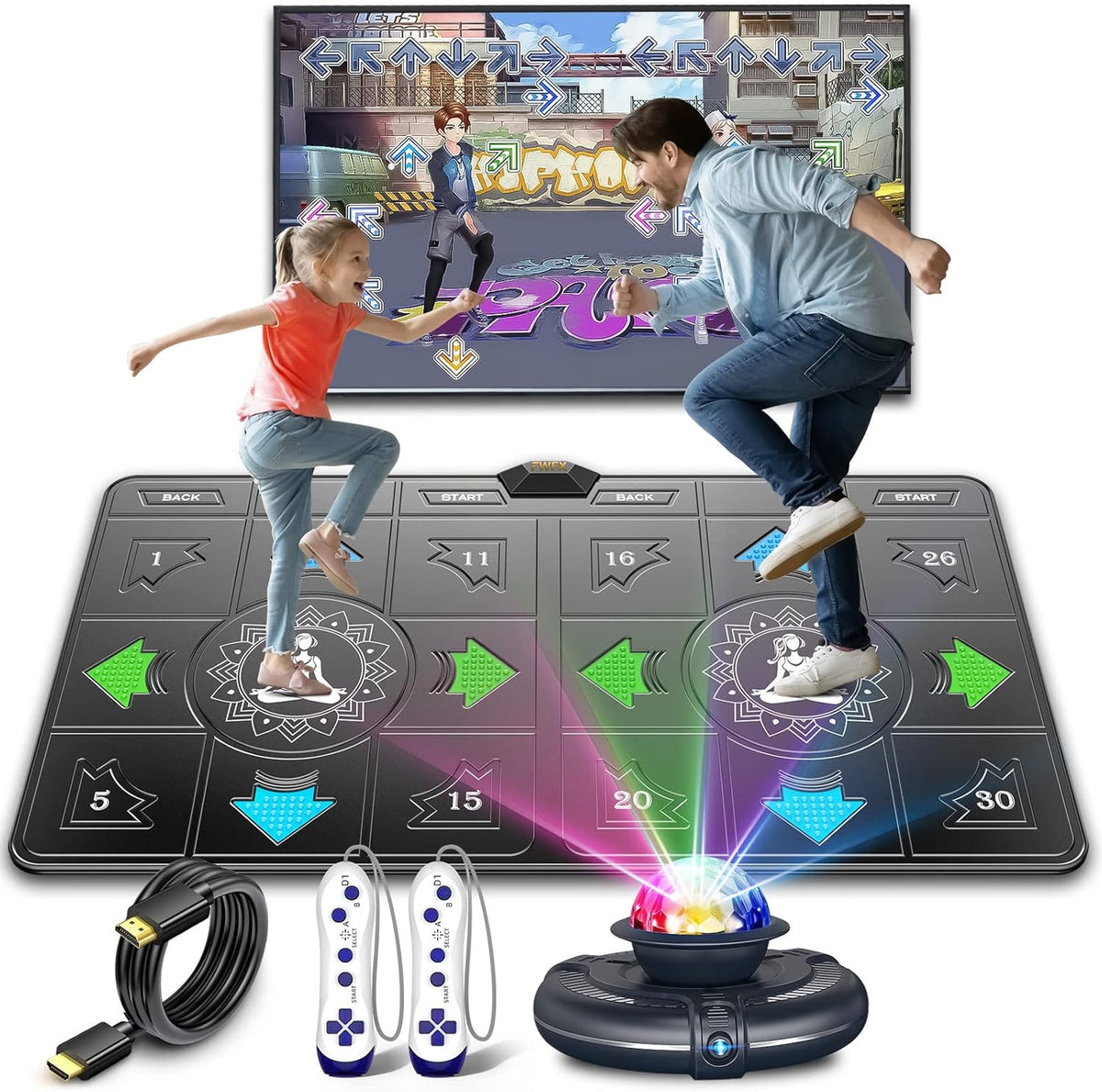 Electronic Dance Mat with HD Camera Y673585