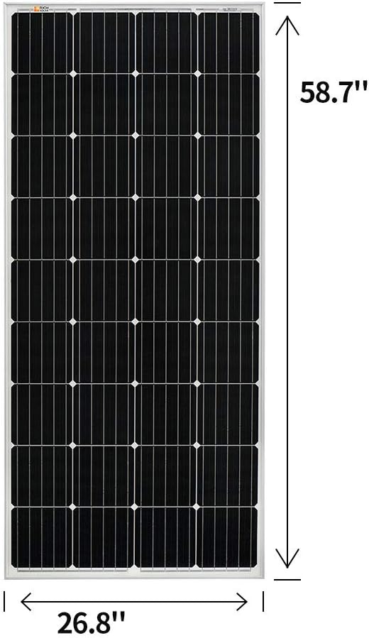 200 Watt 12 Volt Monocrystalline Solar Panel F7799