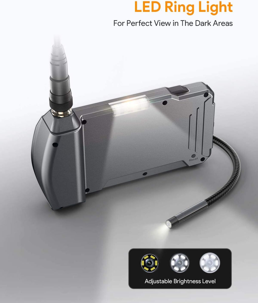 Waterproof Borescope Inspection Camera with 4.5 IPS Monitor S255455
