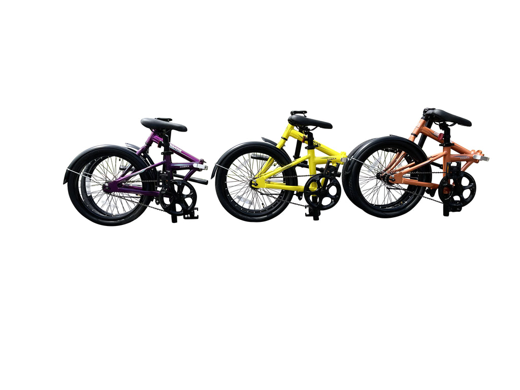 Purple Lightweight Aluminum Folding Bike G14378