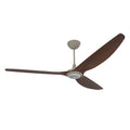 84 Ceiling Fan with Cocoa Aluminum Blades and Satin Nickel Finish A5655
