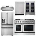 48 Dual Fuel Range, Range Hood, Refrigerator, Dishwasher, Wine Cooler J3140