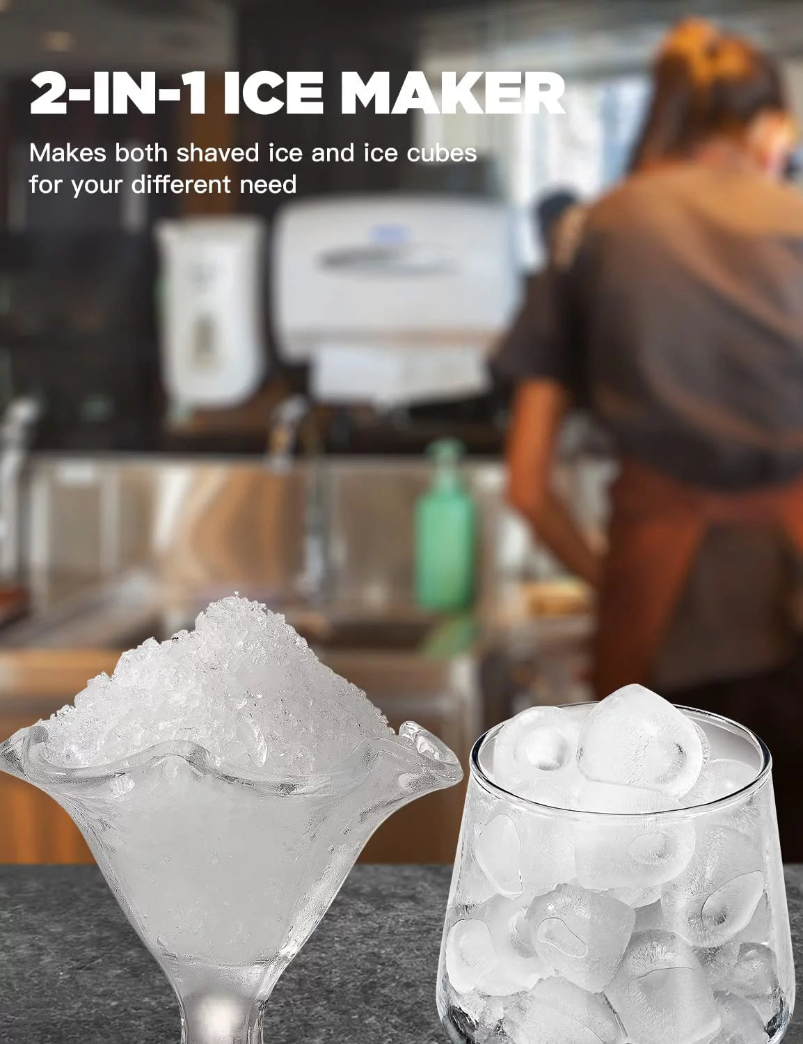 44lb Countertop Ice Maker M9056