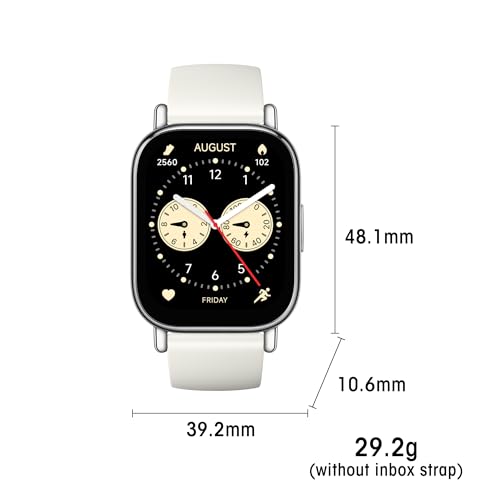 Smart Watch with 2" LCD Display, 140 Sports Modes, 5ATM Waterproof B761
