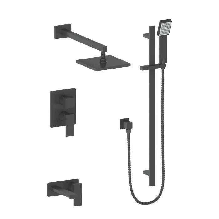 Matte Black Shower System A35763