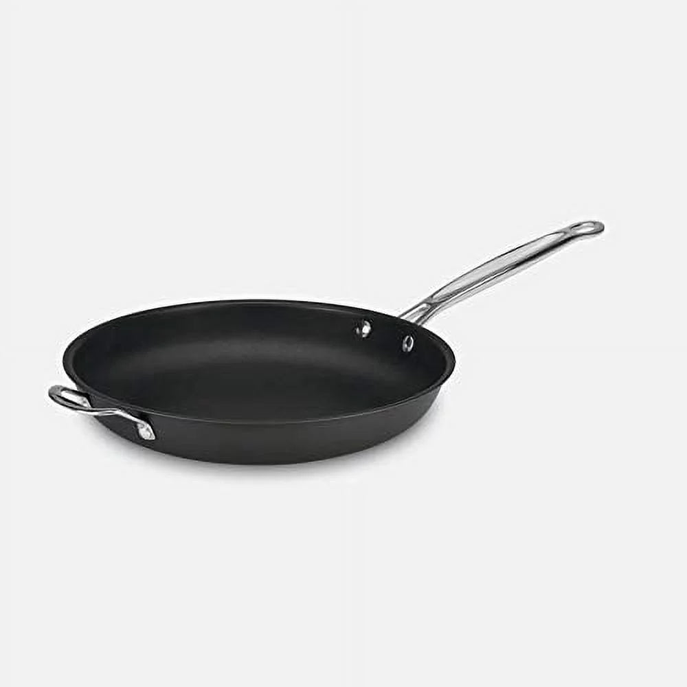 14-Inch Nonstick Hard-Anodized Open Skillet with Helper Handle B475