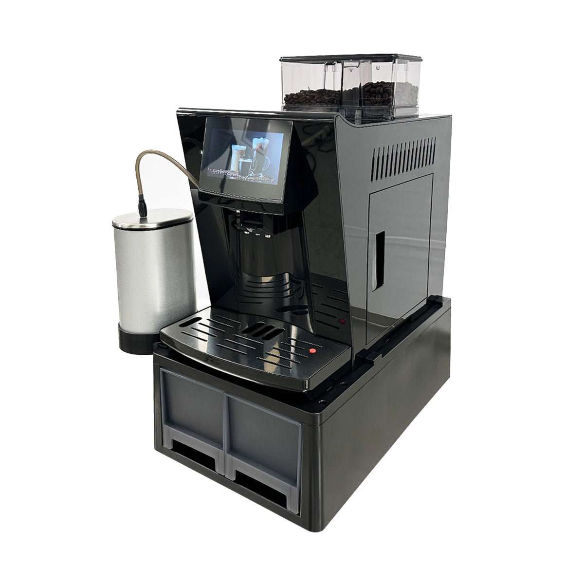 Black 20-Cup Fully Automatic Espresso Coffee Machine O9652