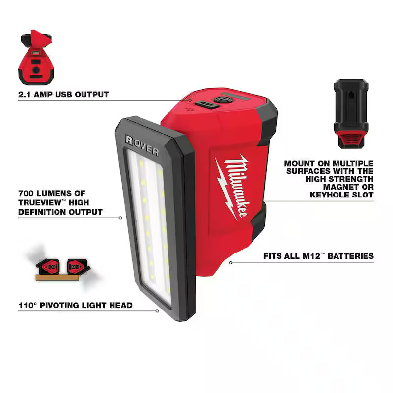 12V Lithium-Ion Brushless Cordless 1/4 in. Ratchet with Flood Light Q915931