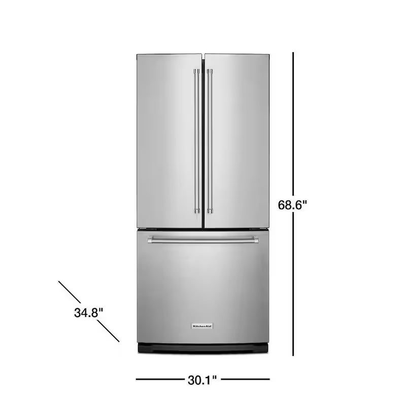French Door Refrigerator with Interior Water Dispenser Z6638