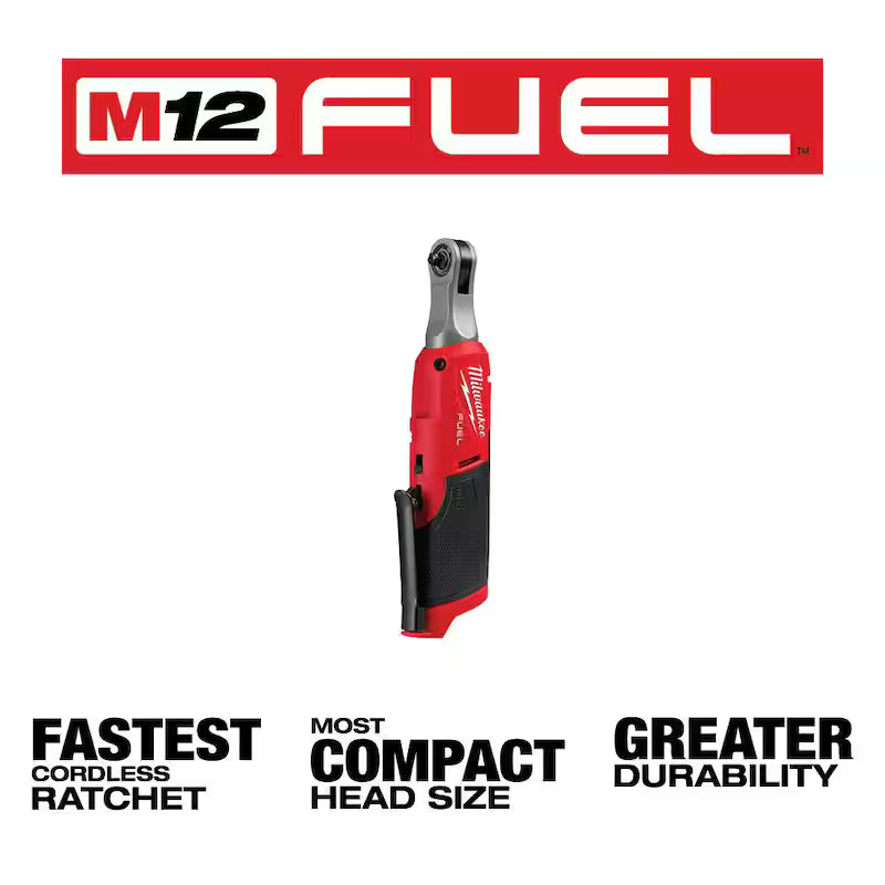 12V Lithium-Ion Brushless Cordless 1/4 in. Ratchet with Flood Light Q915931