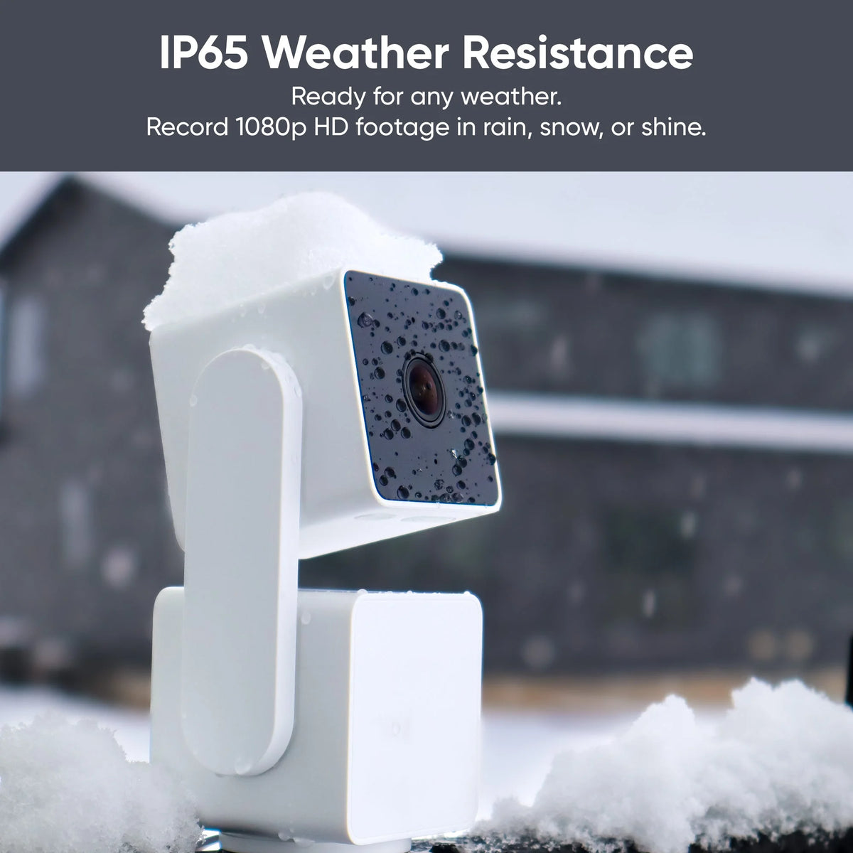 Indoor/Outdoor 1080p Pan/Tilt/Zoom Wi-Fi Security Camera with Color Night Vision, 2-Way Audio, White E8697