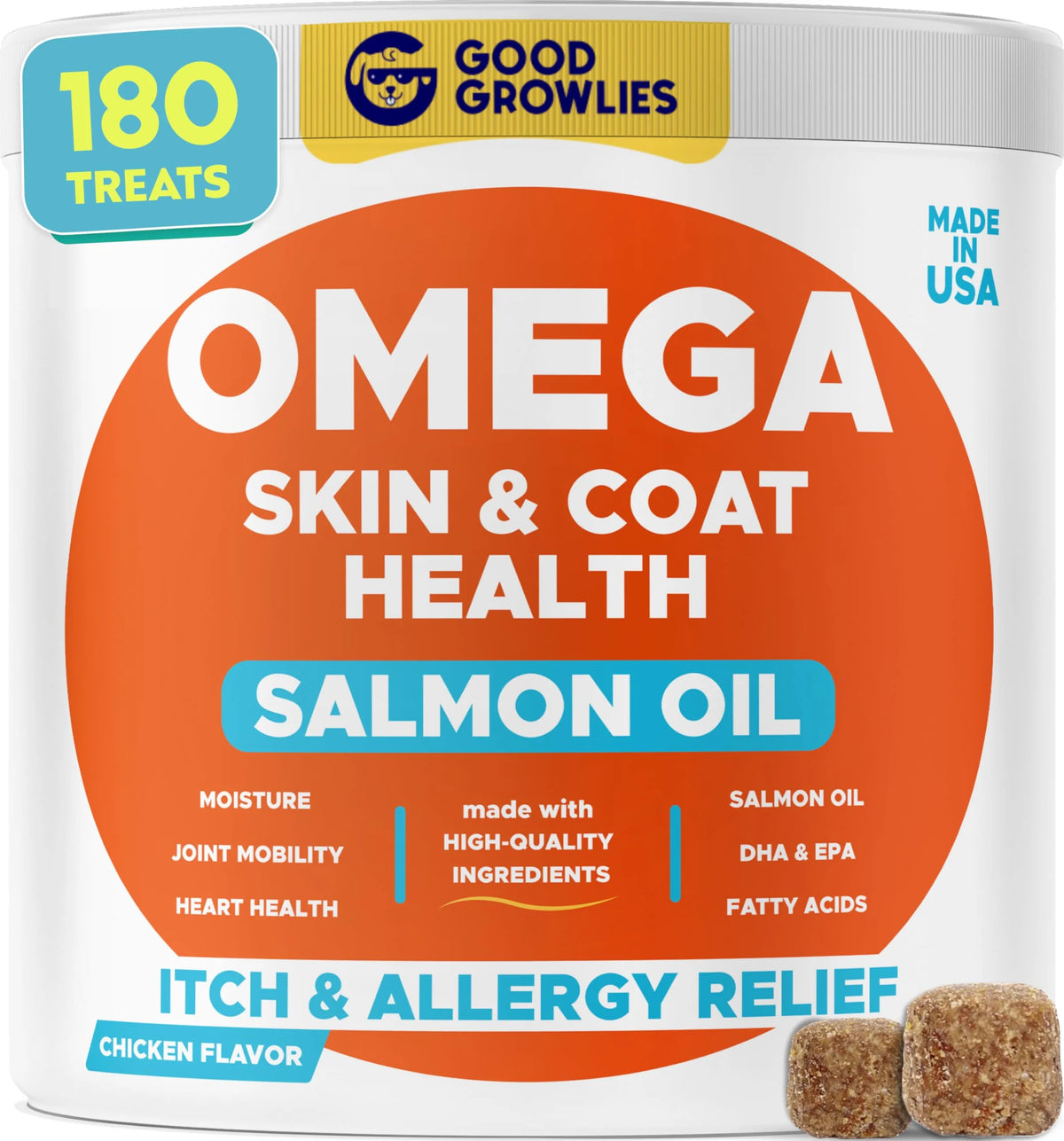 180 Ct Omega 3 Fish Oil Chews S841