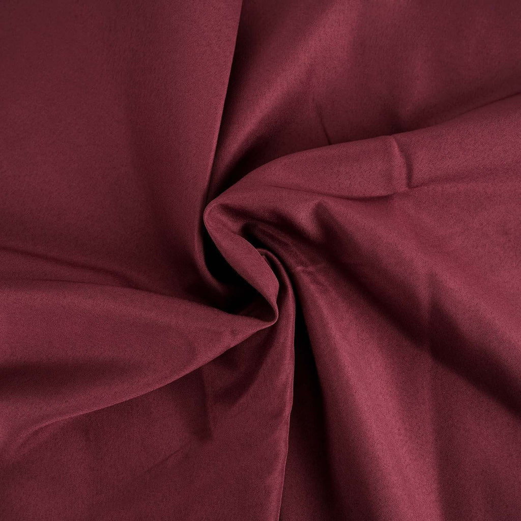 54" x 10 Yards Burgundy Polyester Fabric Bolt Q7341