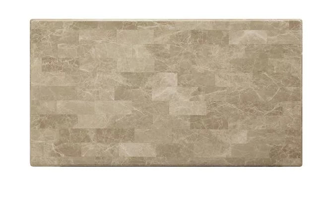 Beige Marble Antique Gold 3pcs Living Room Set P525